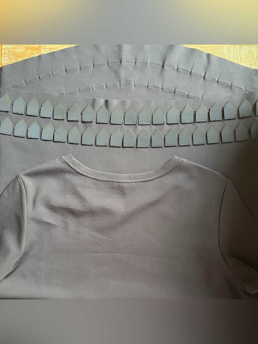 COS Hi-Low Ruffle Trim Tunic - Picture 10 of 12